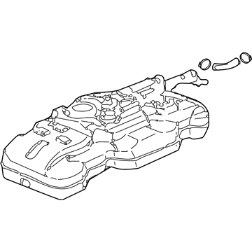 Honda 17500-SCV-A31 Tank, Fuel