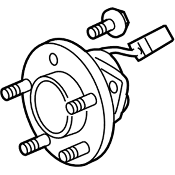 GM 25954415 Hub & Bearing