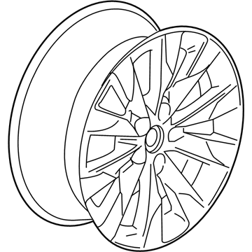 GM 22875502 Wheel, Alloy