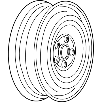 GM 13588942 Spare Wheel