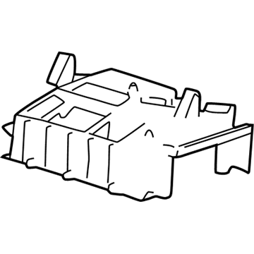 Hyundai 97206-38000 Case Assembly-Heater, Upper
