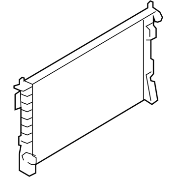 Ford 7T4Z-8005-A Radiator