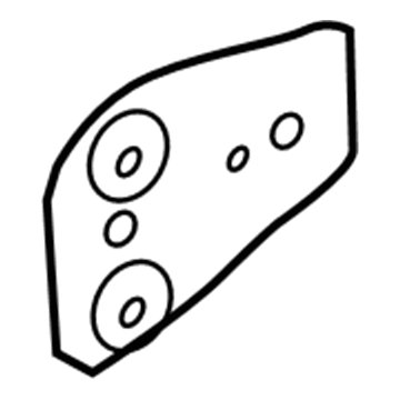 BMW 41-00-7-421-336 Nut Plate, Y-Screw Connection
