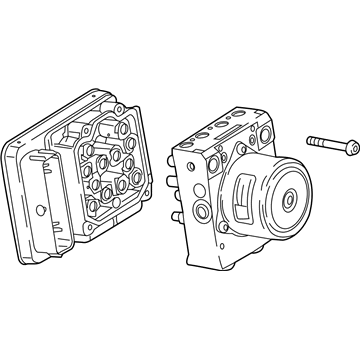 GM 84415216 ABS Control Unit