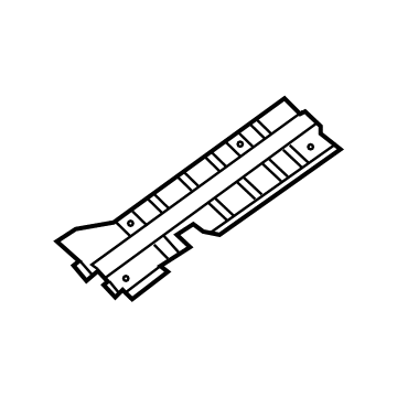 Nissan G45A4-1PBMA Reinforce Assembly-Rear Floor, Rear RH