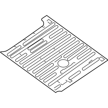 Nissan 74512-1PB0A Floor-Rear, Front