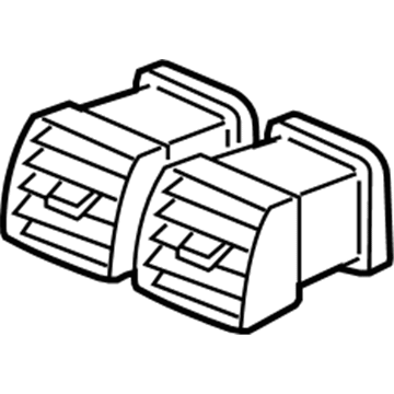 Hyundai 97410-2E000 Duct Assembly-Center Air Ventilator