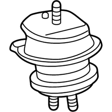 Lexus 12361-50151 Insulator, Engine Mounting, Front