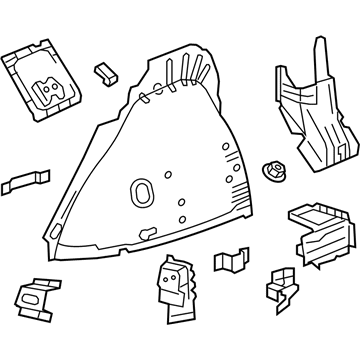 GM 42426989 Inner Wheelhouse