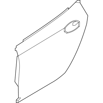 BMW 41-00-7-455-085 DOOR REAR LEFT
