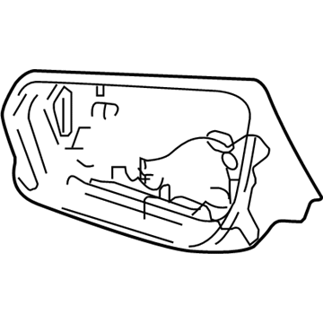 GM 84363339 Mirror Housing