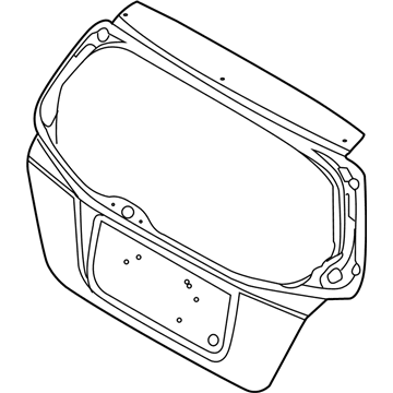 GM 96476668 Panel, Lift Gate