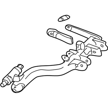 Acura 52370-S6M-A01 Arm, Right Rear Trailing