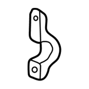 Acura 52309-S6M-000 Holder, Left Rear Stabilizer Bush