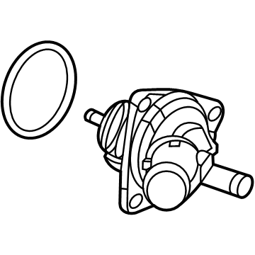 Honda 19315-RLV-A51 Cover Assembly, Thermostat