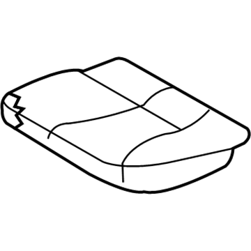 Kia 891004D132CS4 Cushion Assembly-3RD Seat