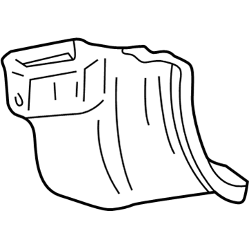 Toyota 62112-20370-B1 Cowl Trim