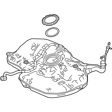 Honda 17044-TEG-A02 Tank Set, Fuel