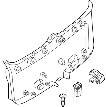 Ford 8L8Z-7846404-AB Lift Gate Trim