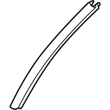 GM 16630666 Weatherstrip-Rear