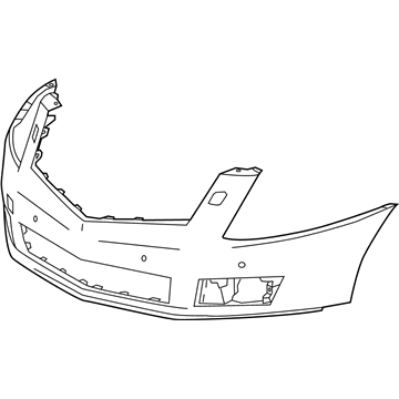 GM 22762885 Bumper Cover