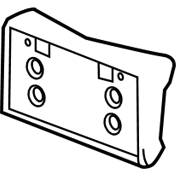 GM 25776408 License Bracket