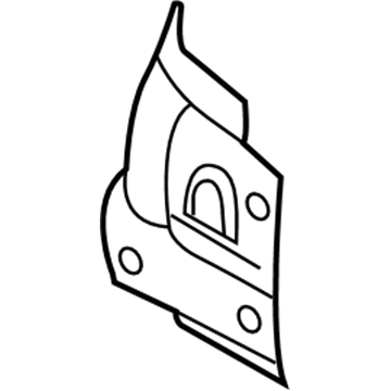 BMW 41-11-7-064-679 Covering Plate Left
