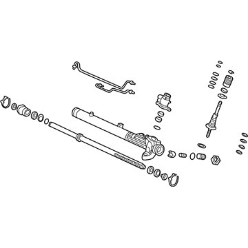 Honda 53601-S02-A61 Rack, Power Steering