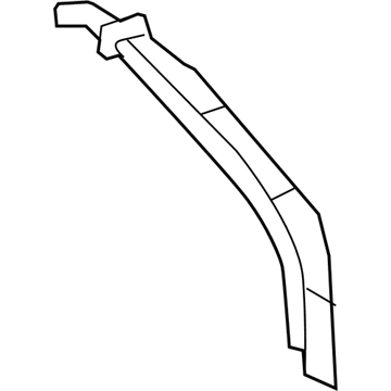 Honda 63320-SWA-A00ZZ Gutter, R. RR. Pillar