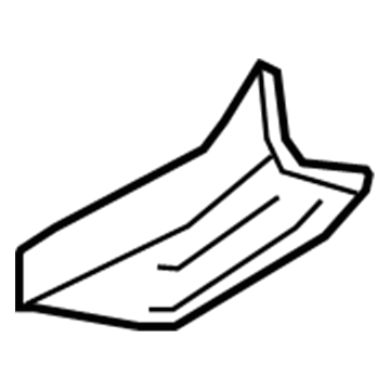 Nissan 51138-EL030 Bracket-Rear Towing Hook