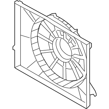 Hyundai 25350-3R200 SHROUD-Radiator