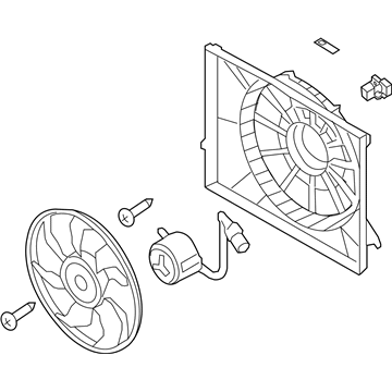 Hyundai 25380-3R200 Blower Assembly