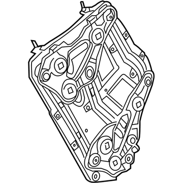 Infiniti 83720-JJ50A Quarter Window Regulator, Right