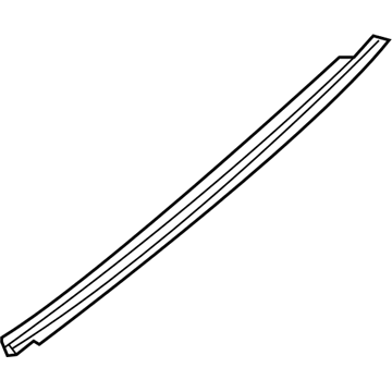 Infiniti 83811-JJ50A Moulding-Quarter Window, LH