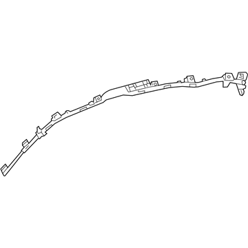 Lexus 62170-06110 Air Bag Assembly, Curtain Shield
