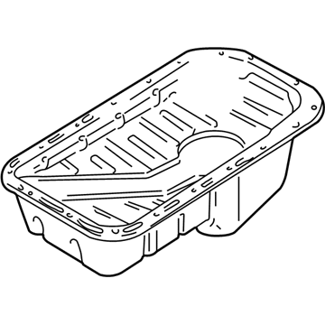 GM 91172361 Pan, Oil