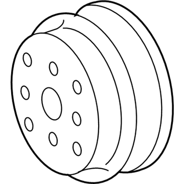 Lexus 16173-31020 PULLEY, Water Pump