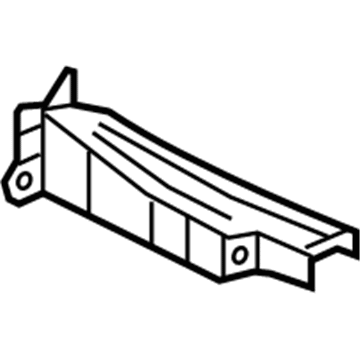 Honda 65721-TS8-A00ZZ Gusset, R. Middle Floor Crossmember