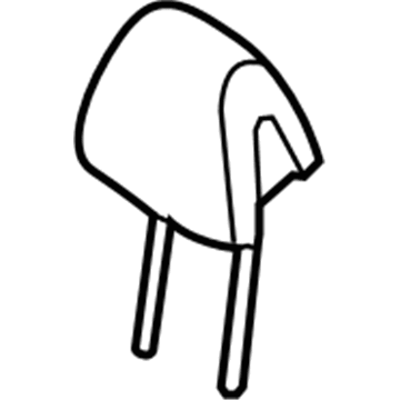 Hyundai 88700-3V300-XBC Headrest Assembly-Front Seat