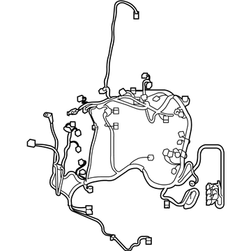 Lexus 82121-53173 Wire, Engine