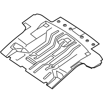 Nissan 74514-EA030 Floor-Rear, Rear