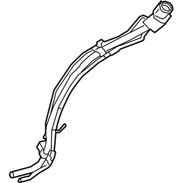 Lexus 77201-78010 Pipe Sub-Assembly, Fuel