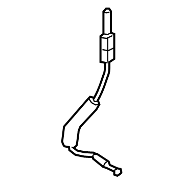 Lexus 69750-48091 Cable Assembly, Front Door