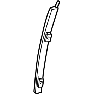 Mopar 5257963AF WEATHERSTRIP-Front Door Glass Run