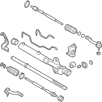 Hyundai 57700-1F050 Gear & Linkage Assembly-Power Steering