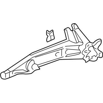 Acura 52371-SR3-A80 Arm, Left Rear Trailing (Disk)