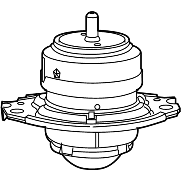 Mopar 5038667AB ISOLATOR-Engine Mount