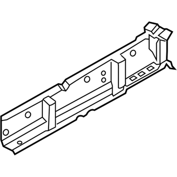 BMW 41-00-7-377-917 Exterior Left Engine Support