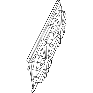 Mopar 68031872AA SHROUD-Fan