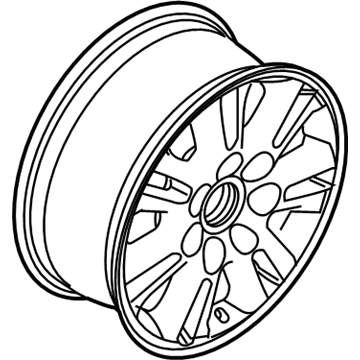 Ford GL3Z-1007-A Wheel, Alloy